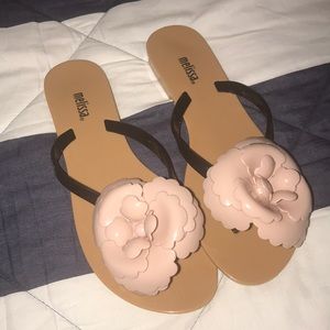 Melissa - Harmonic Flower Flip Flop - Size 7
